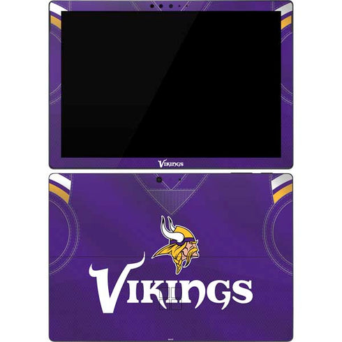 NFL Minnesota Vikings Team Jersey Surface Pro 7 Skin
