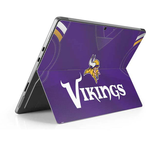 NFL Minnesota Vikings Team Jersey Surface Pro 8 Skin