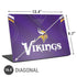 NFL Minnesota Vikings Team Jersey Universal Laptop 16.6in (13.4 x 9.7in) Skin