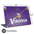 NFL Minnesota Vikings Team Jersey Universal Laptop 16in (13 x 9.4in) Skin