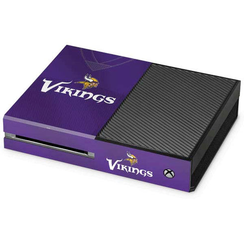 NFL Minnesota Vikings Team Jersey Xbox One Console Skin