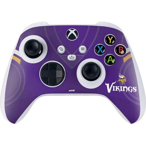 NFL Minnesota Vikings Team Jersey Xbox Series S Controller Skin