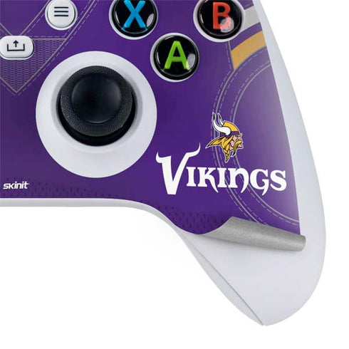 NFL Minnesota Vikings Team Jersey Xbox Series S Controller Skin