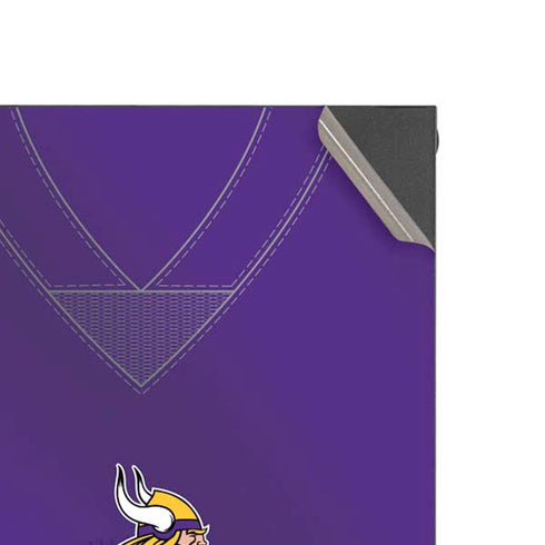 NFL Minnesota Vikings Team Jersey Xbox Series X Console Skin