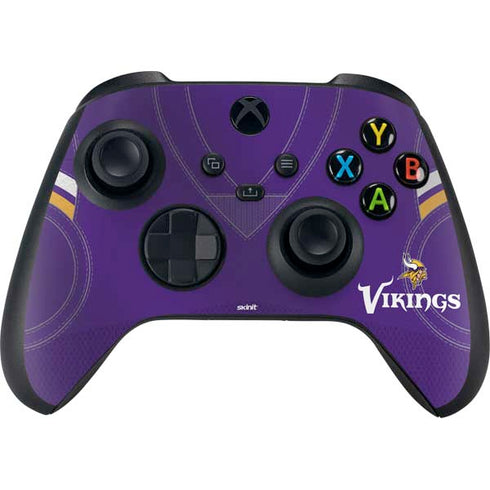 NFL Minnesota Vikings Team Jersey Xbox Series X Controller Skin
