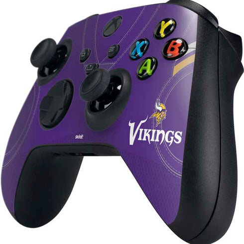 NFL Minnesota Vikings Team Jersey Xbox Series X Controller Skin