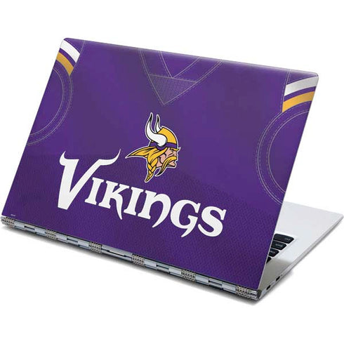 NFL Minnesota Vikings Team Jersey Yoga 910 2-in-1 14in Touch-Screen Skin