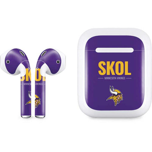 NFL Minnesota Vikings Team Motto Apple AirPods Skin