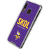 NFL Minnesota Vikings Team Motto Galaxy A30 Clear Case