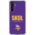 NFL Minnesota Vikings Team Motto Galaxy A54 5G Clear Case