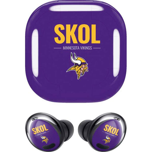 NFL Minnesota Vikings Team Motto Galaxy Buds Pro Skin