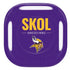 NFL Minnesota Vikings Team Motto Galaxy Buds Pro Skin