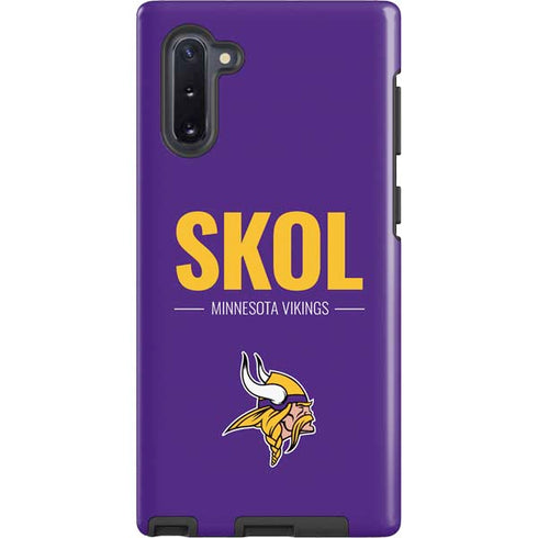 NFL Minnesota Vikings Team Motto Galaxy Note 10 Pro Case