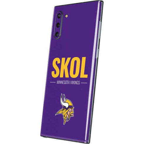 NFL Minnesota Vikings Team Motto Galaxy Note 10 Skin