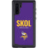 NFL Minnesota Vikings Team Motto Galaxy Note 10 Waterproof Case