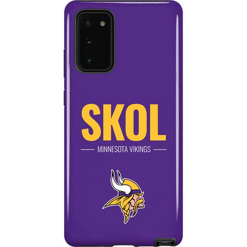 NFL Minnesota Vikings Team Motto Galaxy Note20 5G Pro Case