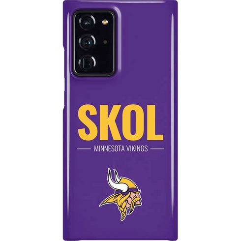 NFL Minnesota Vikings Team Motto Galaxy Note20 Ultra 5G Lite Case