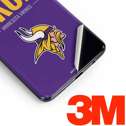 NFL Minnesota Vikings Team Motto Galaxy S10 Plus Skin