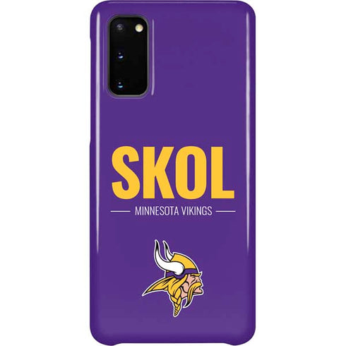 NFL Minnesota Vikings Team Motto Galaxy S20 Lite Case
