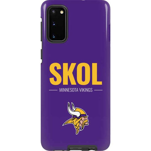 NFL Minnesota Vikings Team Motto Galaxy S20 Pro Case