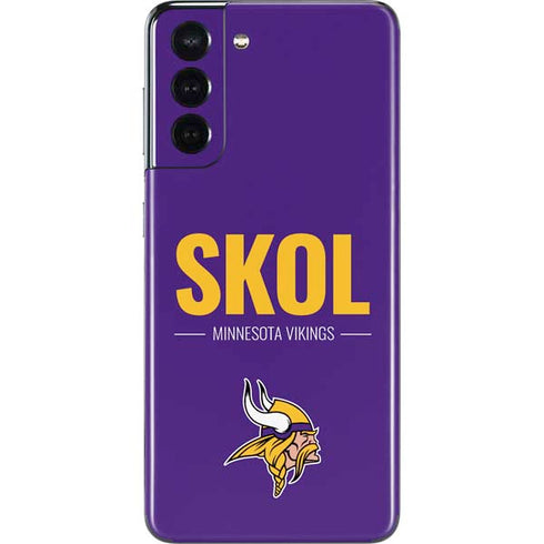 NFL Minnesota Vikings Team Motto Galaxy S21 5G Skin