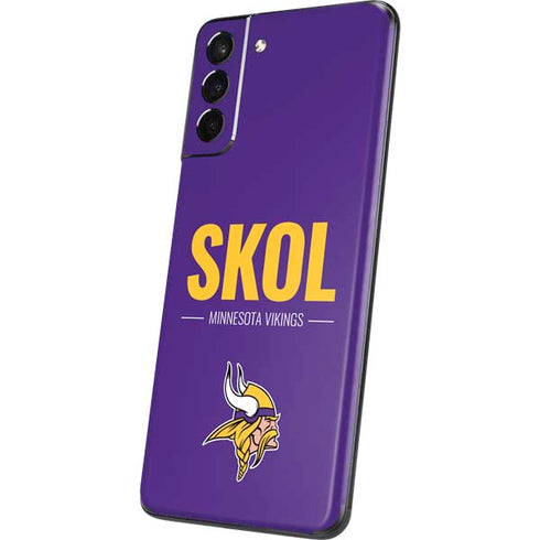 NFL Minnesota Vikings Team Motto Galaxy S21 5G Skin