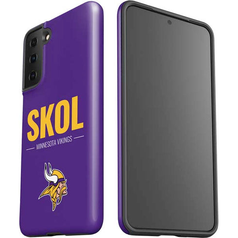 NFL Minnesota Vikings Team Motto Galaxy S21 FE Pro Case