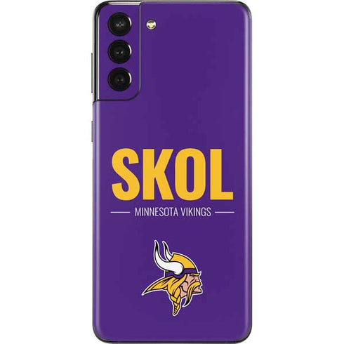 NFL Minnesota Vikings Team Motto Galaxy S21 Plus 5G Skin
