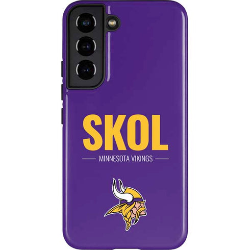 NFL Minnesota Vikings Team Motto Galaxy S22 Pro Case