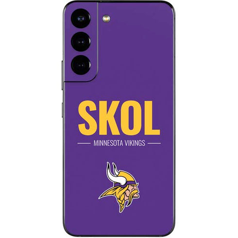 NFL Minnesota Vikings Team Motto Galaxy S22 Skin