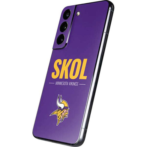 NFL Minnesota Vikings Team Motto Galaxy S22 Skin