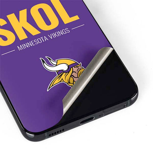 NFL Minnesota Vikings Team Motto Galaxy S22 Skin