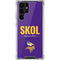 NFL Minnesota Vikings Team Motto Galaxy S22 Ultra Clear Case