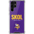 NFL Minnesota Vikings Team Motto Galaxy S22 Ultra Clear Case