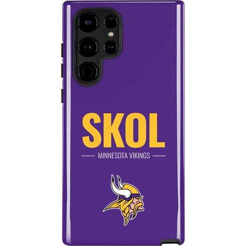 NFL Minnesota Vikings Team Motto Galaxy S22 Ultra Pro Case
