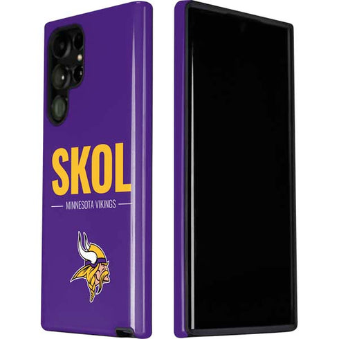 NFL Minnesota Vikings Team Motto Galaxy S22 Ultra Pro Case
