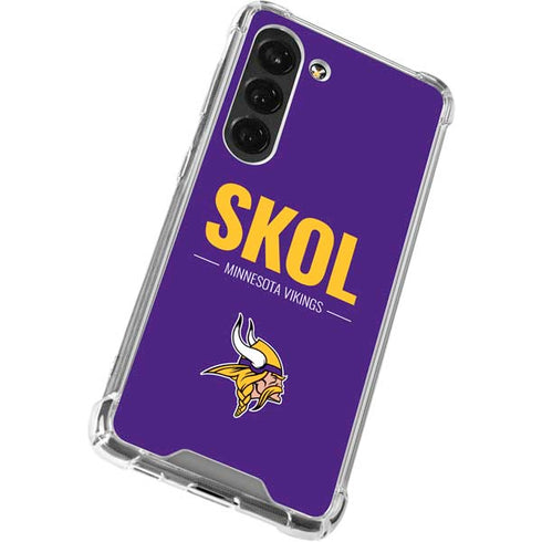 NFL Minnesota Vikings Team Motto Galaxy S23 Clear Case