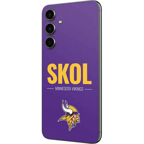 NFL Minnesota Vikings Team Motto Galaxy S23 FE Skin