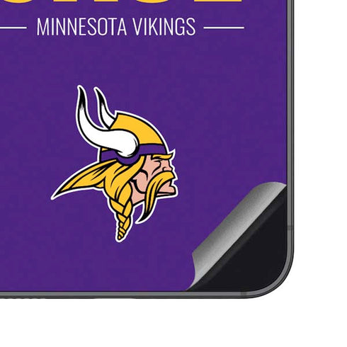 NFL Minnesota Vikings Team Motto Galaxy S23 FE Skin