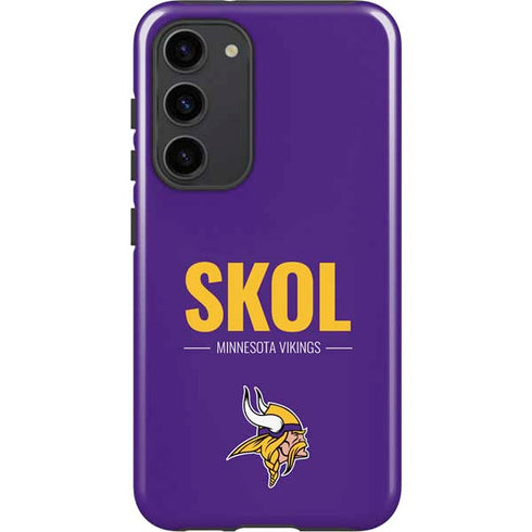 NFL Minnesota Vikings Team Motto Galaxy S23 Plus Pro Case