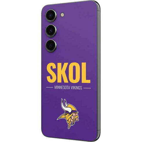 NFL Minnesota Vikings Team Motto Galaxy S23 Skin