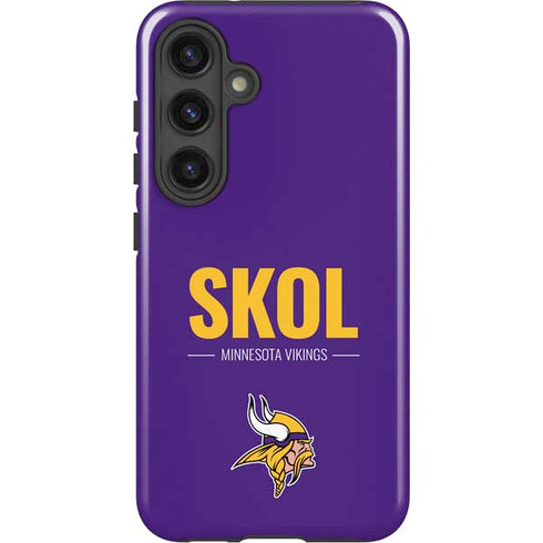 NFL Minnesota Vikings Team Motto Galaxy S24 Plus Impact Case