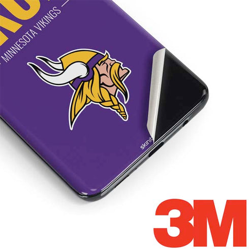 NFL Minnesota Vikings Team Motto Galaxy S9 Plus Skin
