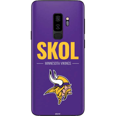 NFL Minnesota Vikings Team Motto Galaxy S9 Plus Skin