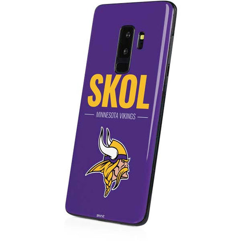 NFL Minnesota Vikings Team Motto Galaxy S9 Plus Skin
