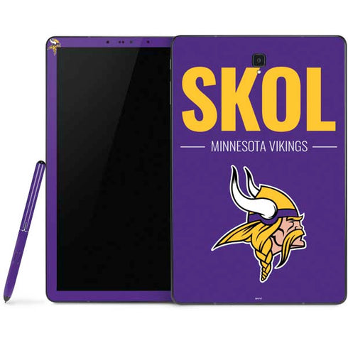 NFL Minnesota Vikings Team Motto Samsung Galaxy Tab Skin