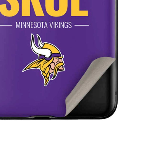 NFL Minnesota Vikings Team Motto Galaxy Z Flip Skin