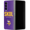NFL Minnesota Vikings Team Motto Galaxy Z Fold4 5G Skin
