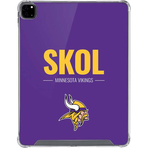NFL Minnesota Vikings Team Motto iPad Pro 12.9in (2020) Clear Case