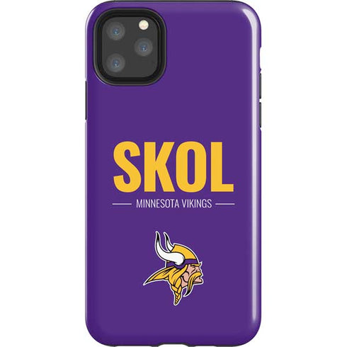 NFL Minnesota Vikings Team Motto iPhone 11 Pro Max Impact Case